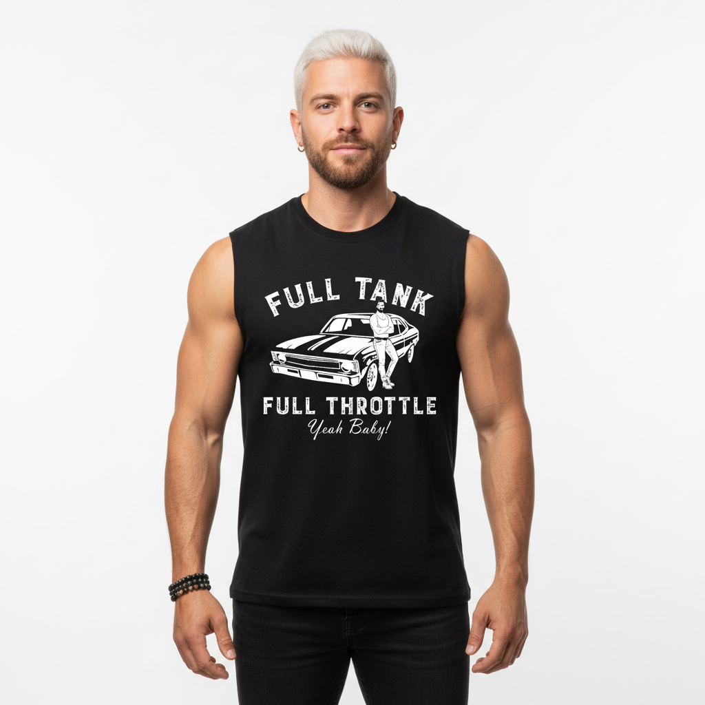 Rev Up Your Retro LGBTQ+ Sports Car! - Jersey Muscle Tank