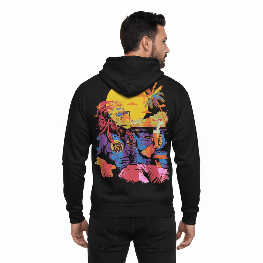 A Queer Lion With Style - Hoodie. Bold & Fun!
