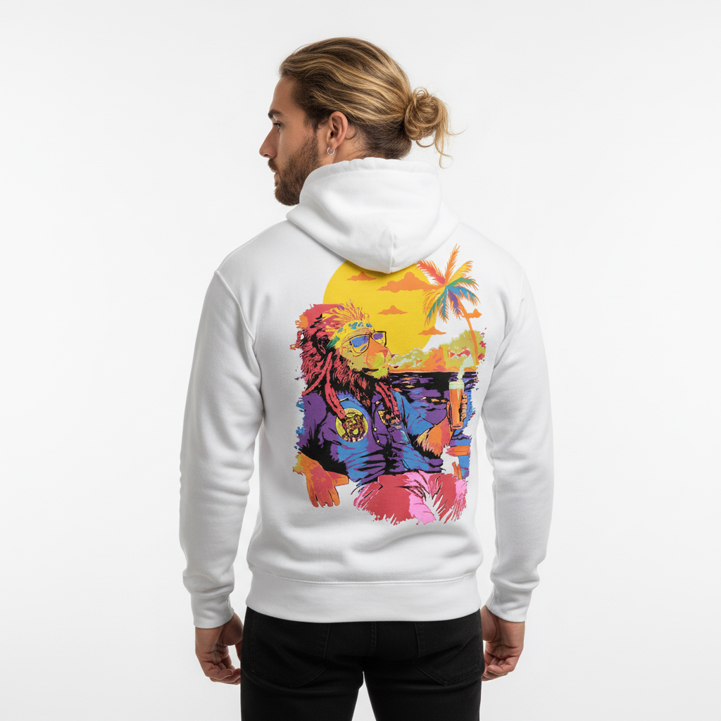 A Queer Lion With Style - Hoodie. Bold & Fun!