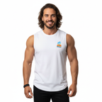 Are You A Beach Angel? - Jersey Muscle Tank! Back & Front Design