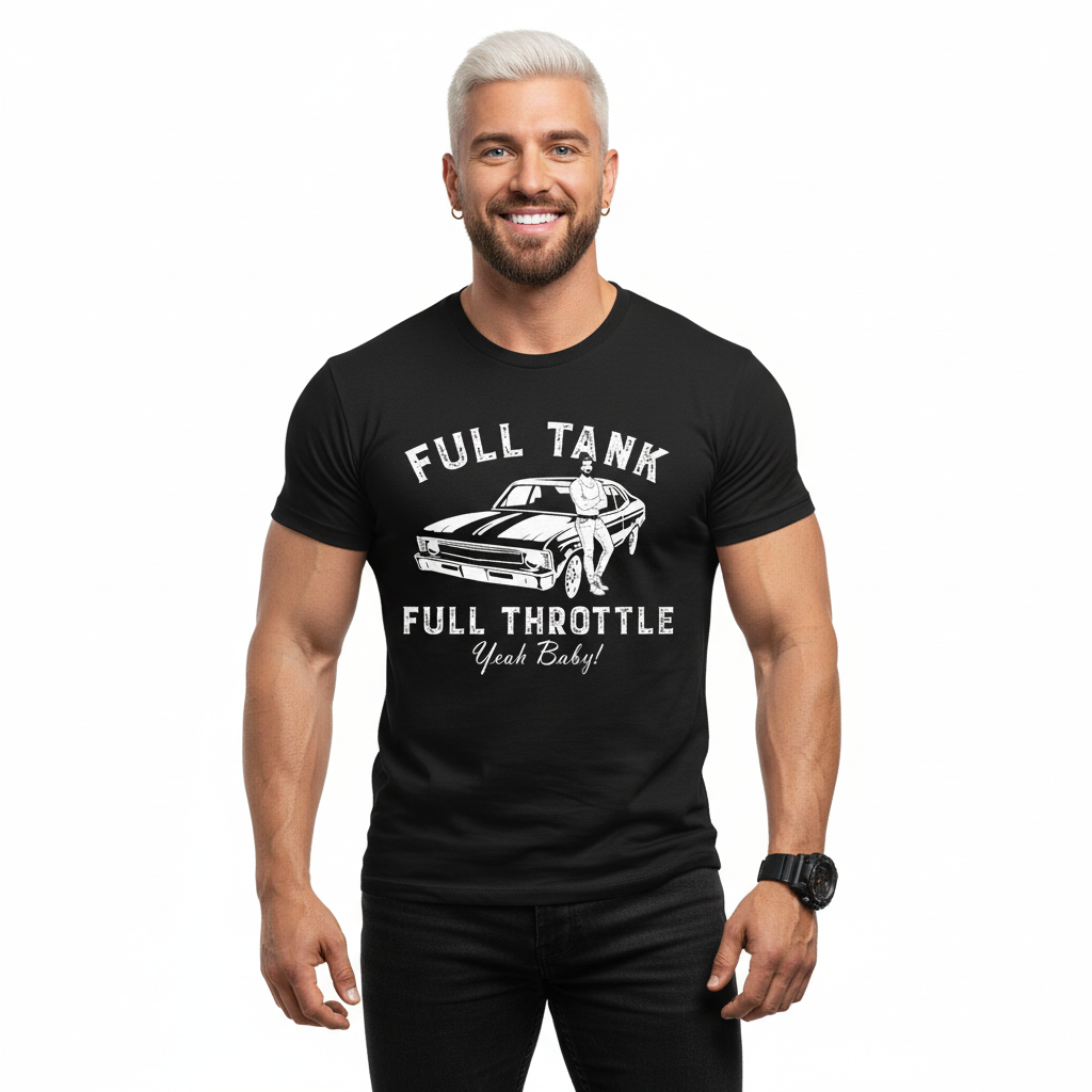 Rev Up Your Retro LGBTQ+ Sports Car! - T-Shirt