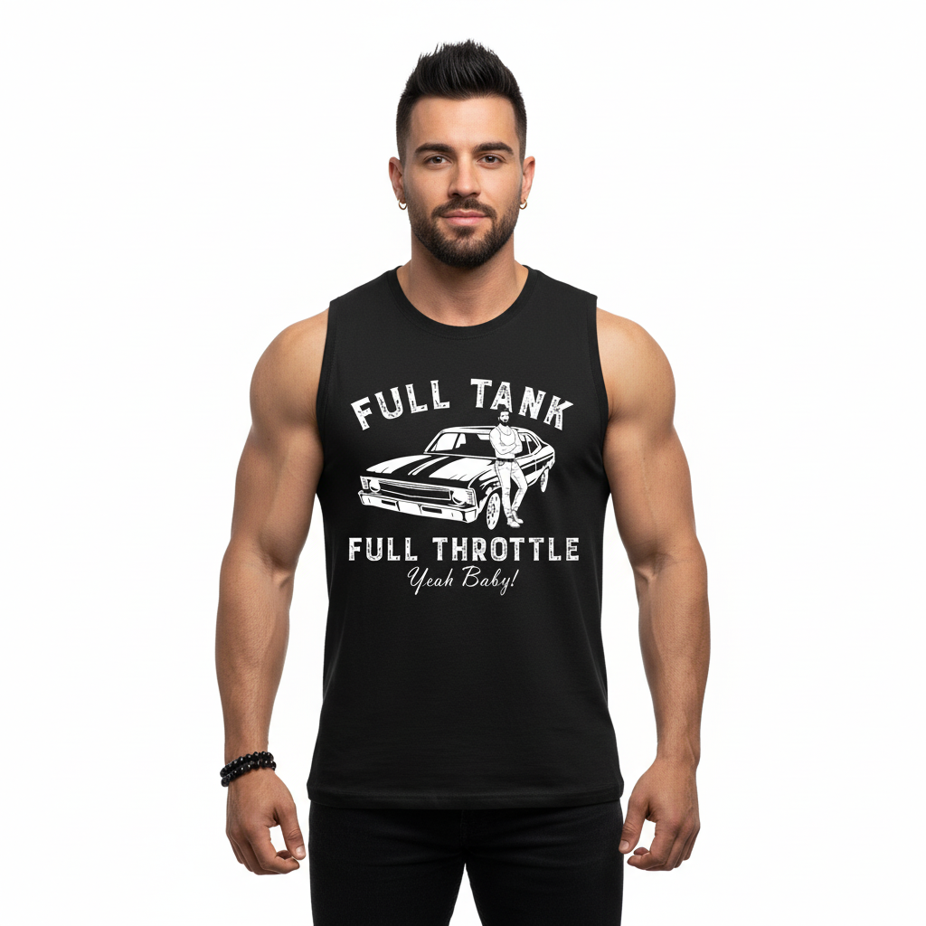 Rev Up Your Retro LGBTQ+ Sports Car! - Jersey Muscle Tank