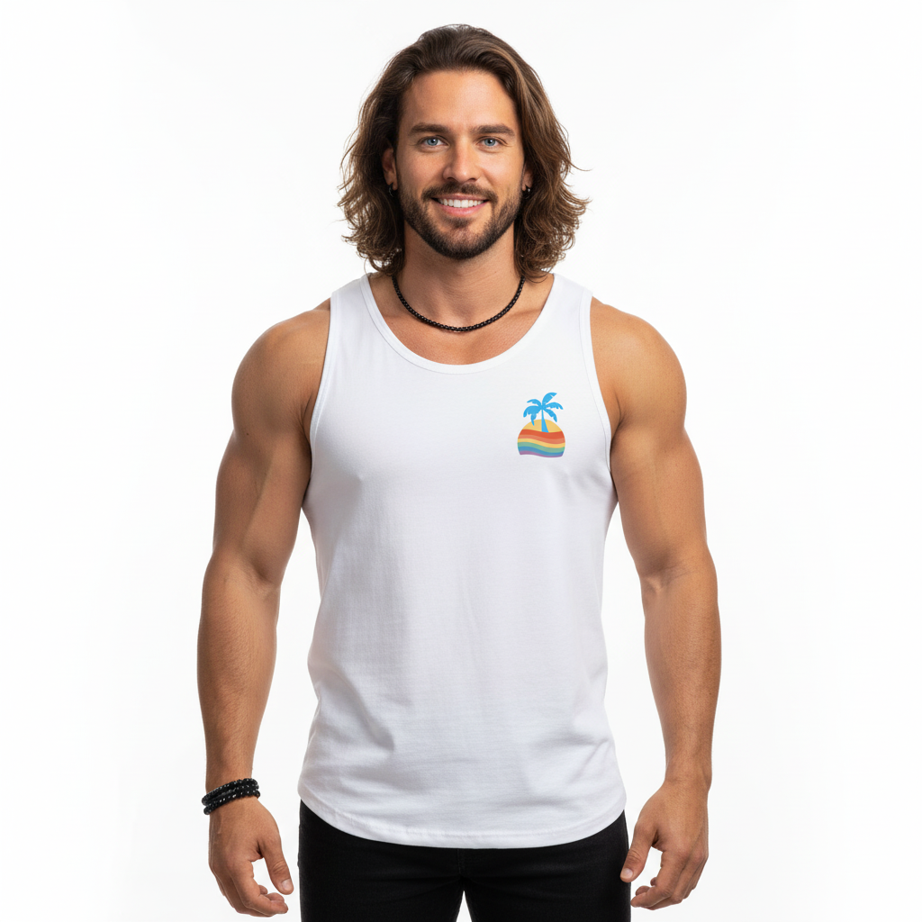 Are You A Beach Angel? - Tank Top! Back & Front Design