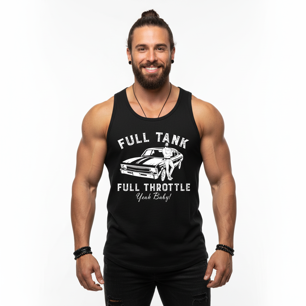 Rev Up Your Retro LGBTQ+ Sports Car! - Tank Top