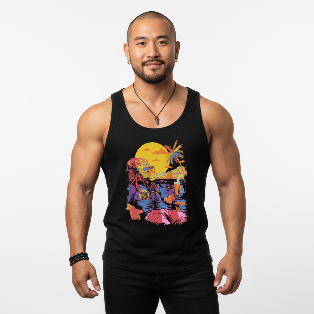 A Queer Lion With Style - Tank Top. Bold & Fun!