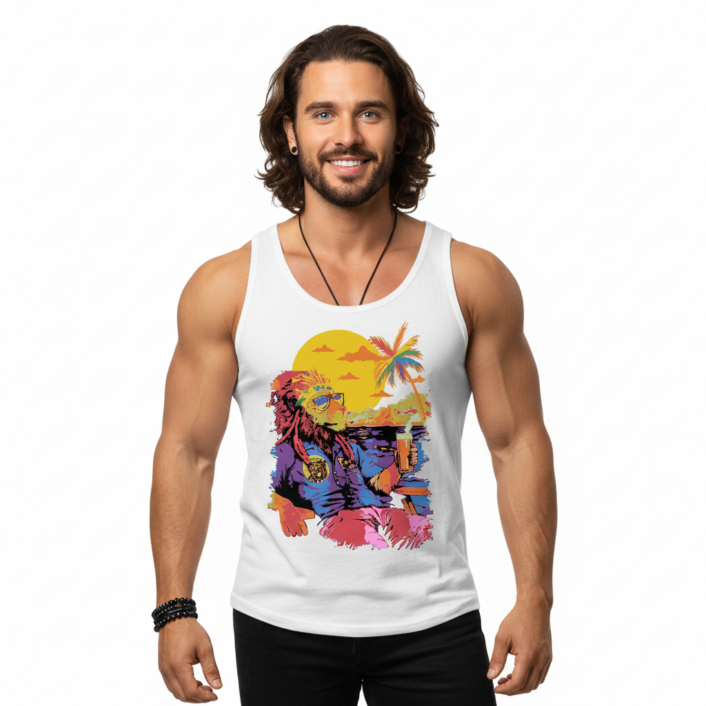 A Queer Lion With Style - Tank Top. Bold & Fun!