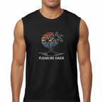 Pleasure Oasis Palm Tree — Muscle Tank Black On Black