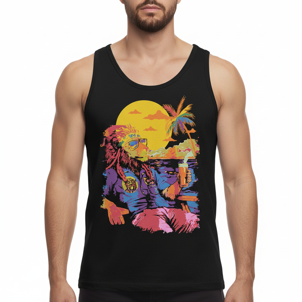 A Queer Lion With Style - Tank Top. Bold & Fun!
