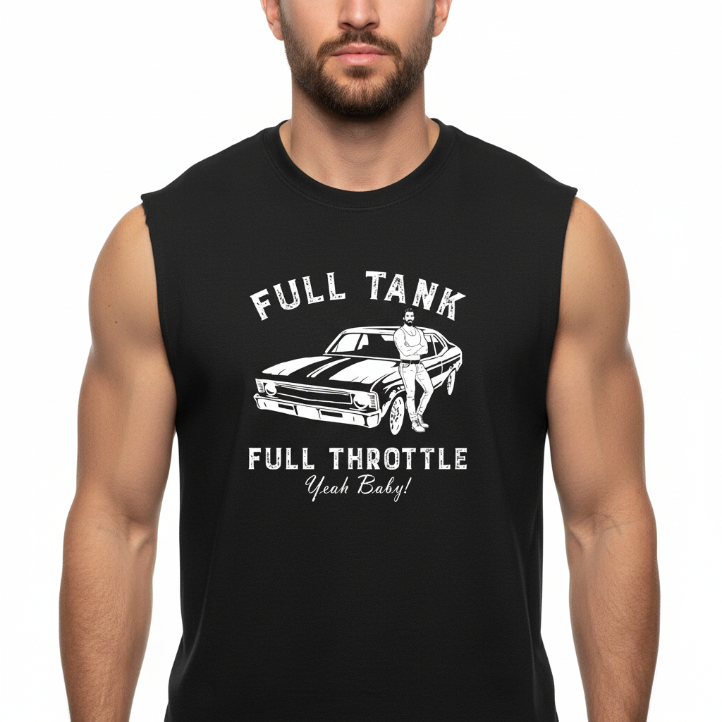 Rev Up Your Retro LGBTQ+ Sports Car! - Jersey Muscle Tank