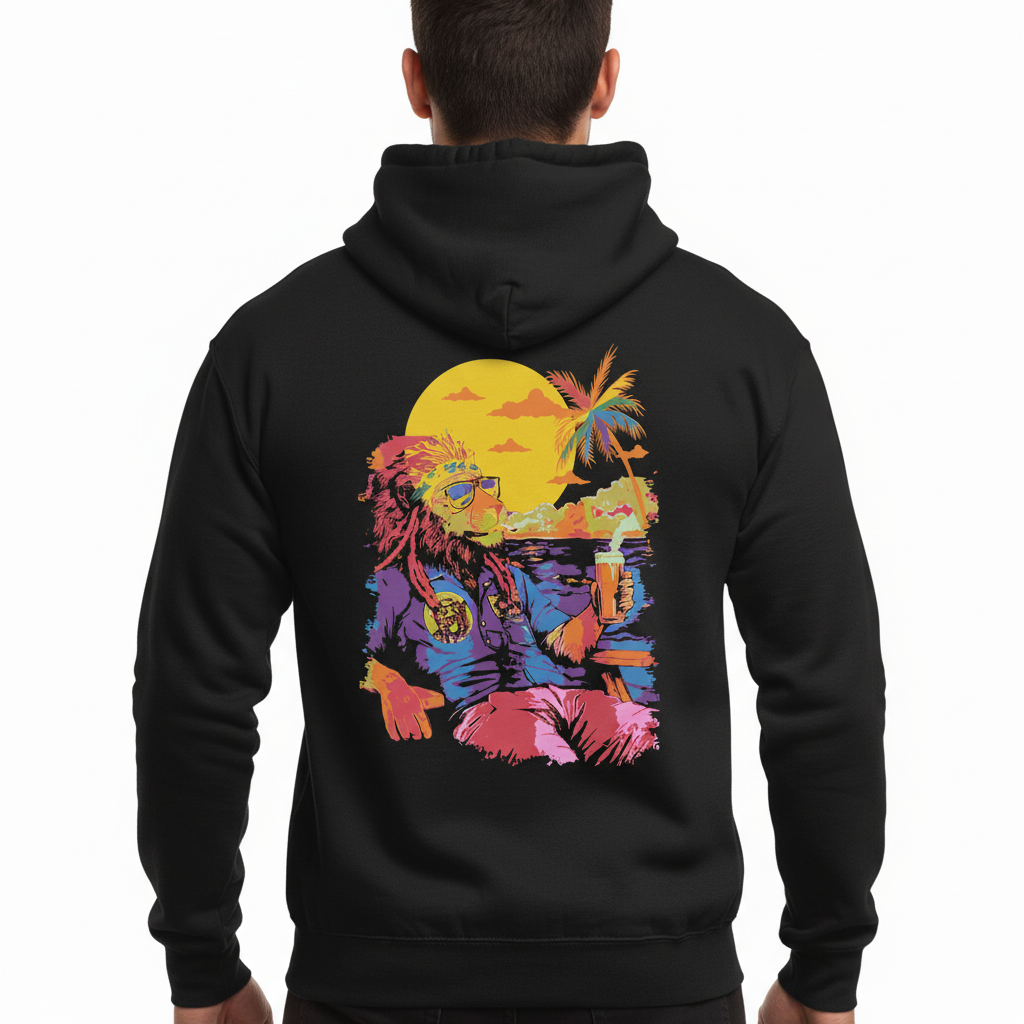 A Queer Lion With Style - Hoodie. Bold & Fun!