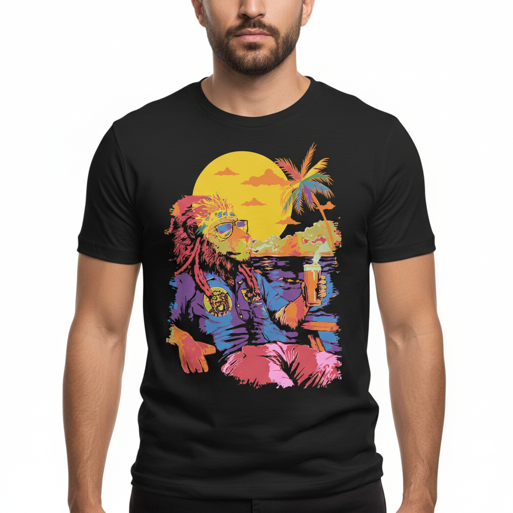 A Queer Lion With Style - T-Shirt. Bold & Fun!