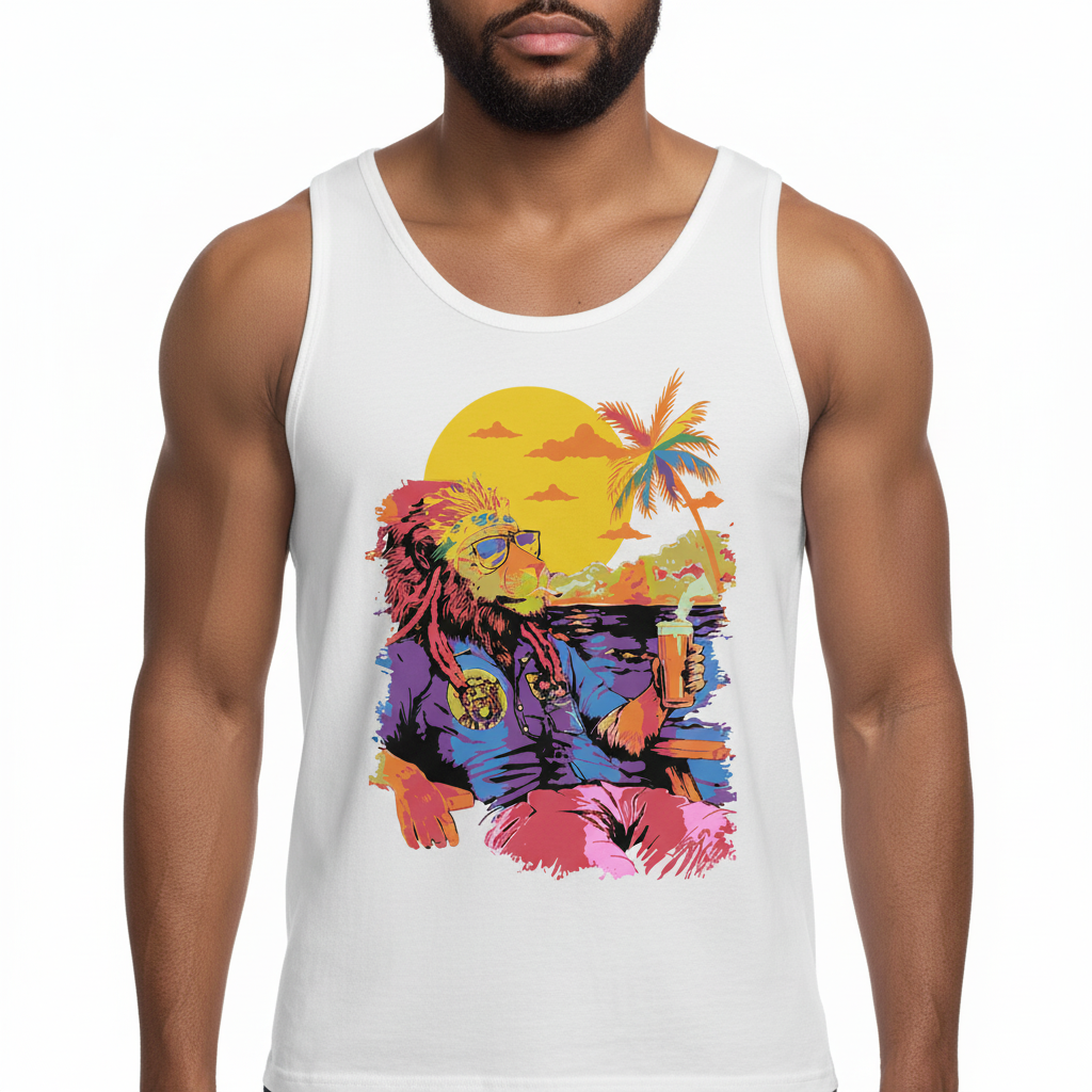 A Queer Lion With Style - Tank Top. Bold & Fun!