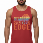 Own Your Edge Retro Pride Tank Top