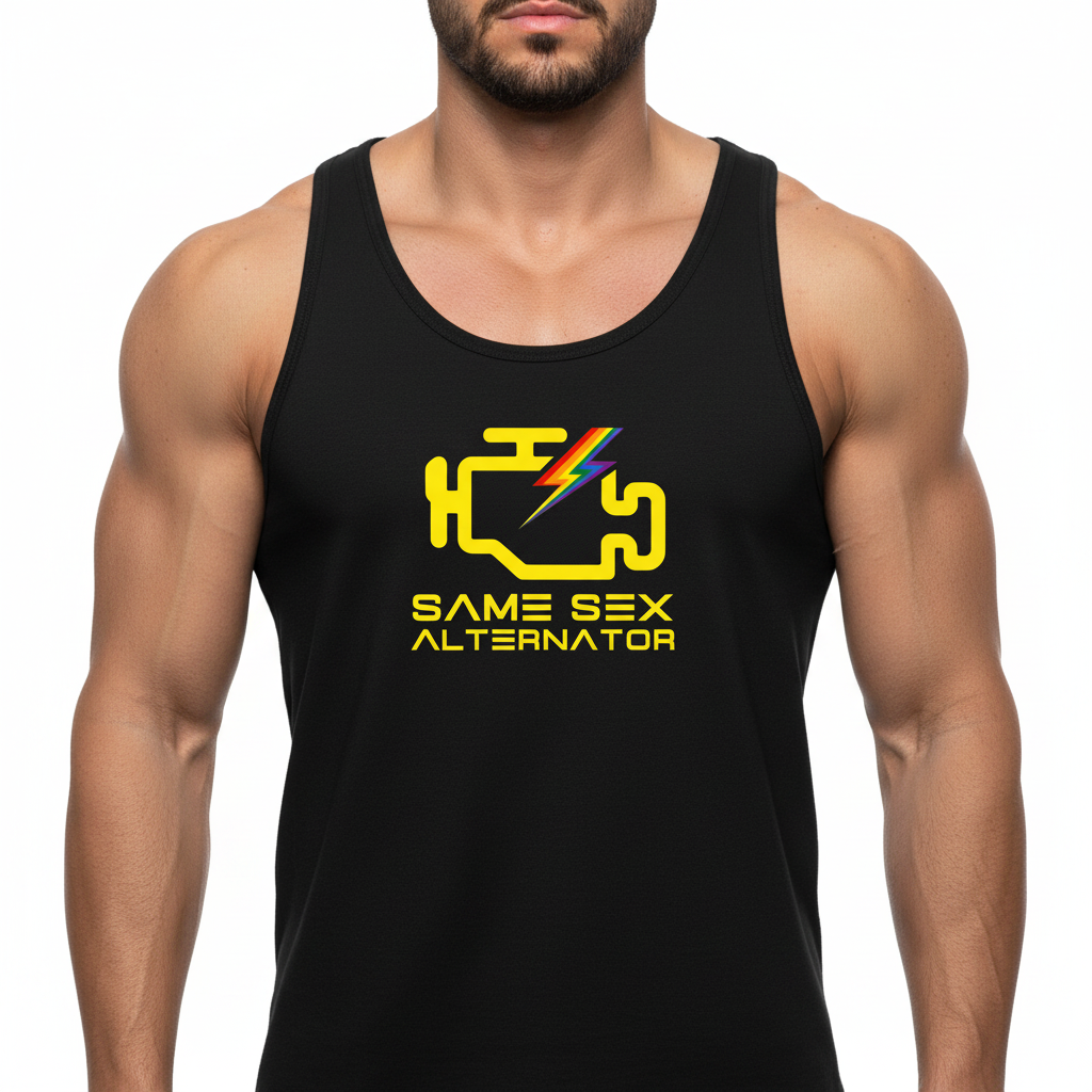 Same Sex Alternator Pride Tank Top
