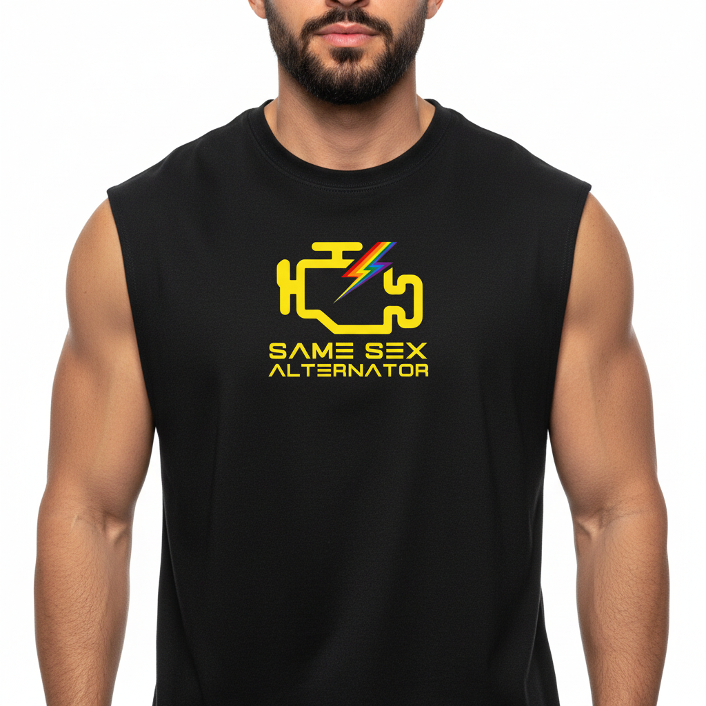 Same Sex Alternator Pride Muscle Tank