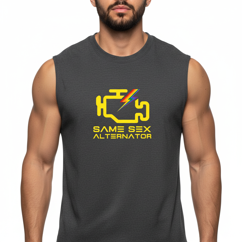 Same Sex Alternator Pride Muscle Tank