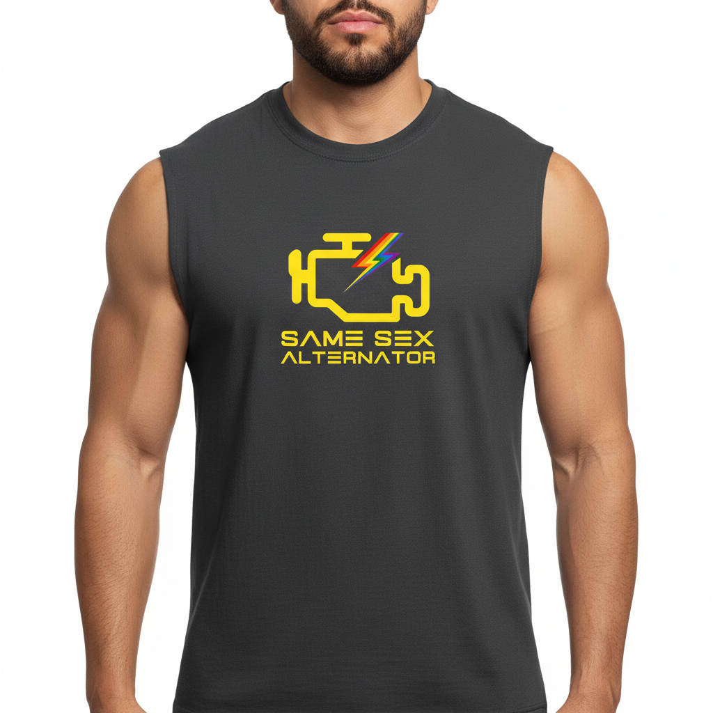 Same Sex Alternator Pride Muscle Tank