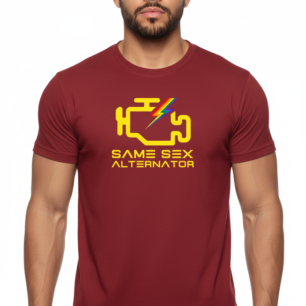 Same Sex Alternator Pride T-Shirt