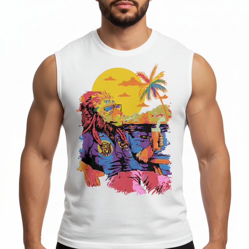 A Queer Lion With Style - Muscle Tank