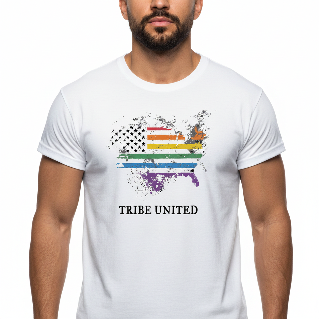 Tribe United - White Pride T-Shirt