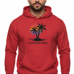 Pleasure Oasis - Hoodie - Black Palm Tree