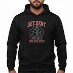 Get Bent! Know Your Butter! Red & White Hoodie
