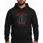 Get Bent! Know Your Butter! Red & White Hoodie
