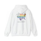 The United Tribe Of America - White Hoodie! Distressed American Pride Flag
